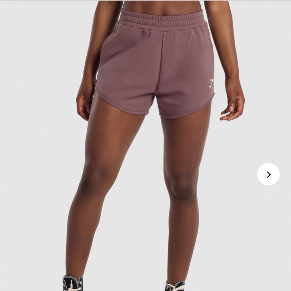 Gymshark Training Sweat Shorts Brown